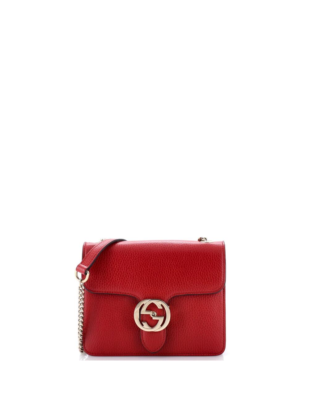 Gucci Interlocking Shoulder Bag Leather #364266G89B